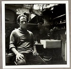 Image du vendeur pour Portrait de Frank Auerbach. Photographie Originale de l'artiste mis en vente par Librairie Le Feu Follet