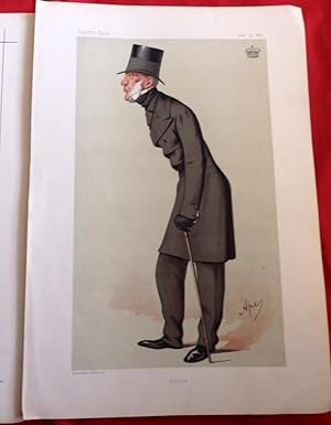 Image du vendeur pour Suffolk". Statesman. Vanity Fair Print No 209. 1875 mis en vente par Colophon Books (UK)