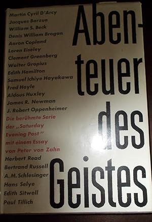 Abenteuer des Geistes: Essay