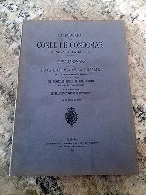 LA EMBAJADA DEL CONDE DE GONDOMAR A INGLATERRA EN 1613
