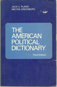 Bild des Verkufers fr AMERICAN POLITICAL DICTIONARY zum Verkauf von Gibson's Books