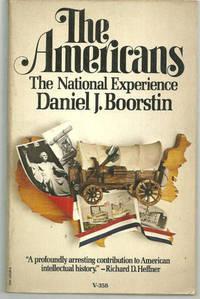 Imagen del vendedor de AMERICANS The National Experience a la venta por Gibson's Books