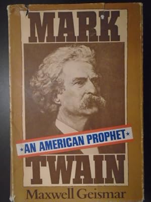 Image du vendeur pour Mark Twain: An American Prophet mis en vente par Archives Books inc.