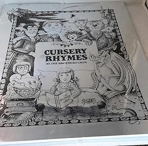 Cursery Rhymes. (SIGNED). Written by. Illustrated by Bob Seal.
