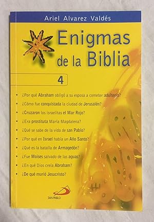 Imagen del vendedor de ENIGMAS DE LA BIBLIA 4 a la venta por Librera Sagasta