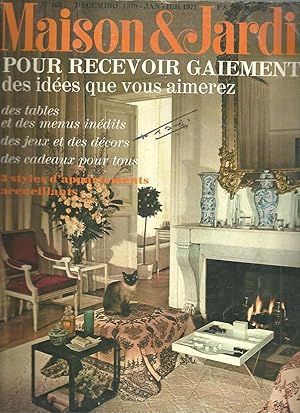 MAISON & JARDIN. nº 169: JANVIER 1971