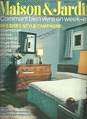 MAISON & JARDIN. nº 171: MARS 1971