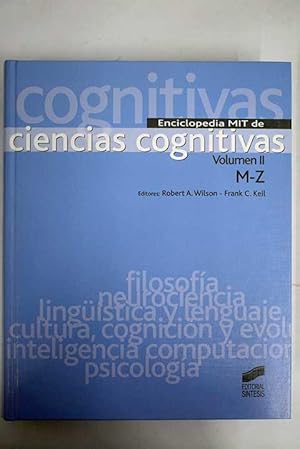 Seller image for Enciclopedia MIT de ciencias cognitivas for sale by Alcan Libros