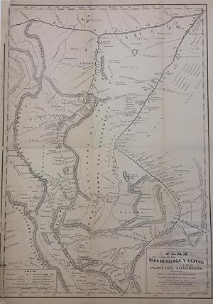 Plan del curso de los Rios Huallaga y Ucayali y de la Pampa del Sacramento