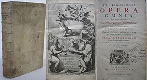 Opera Omnia. Hac nova editione Operibus Ejusd. Posthumis, nunquam hactenus editis, Locupletata. Q...