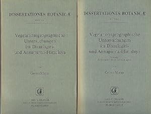 Vegetationsgeographische Untersuchungen im Dhaulagiri und Annapurna-Himalaya - 2 volumes