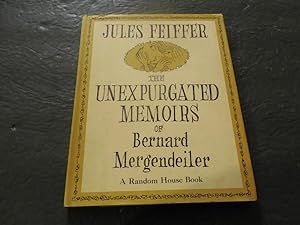 The Unexpurgated Memoirs of Bernard Mergendeiler Jules Feiffer 1965 HC