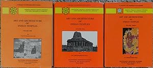 Art and Architecture of Indian Temples ( 3 Volume Set )