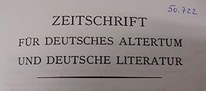 Imagen del vendedor de Zu einigen lteren QUellen des Zimbrischen, in: ZEITSCHRIFT FR DEUTSCHES ALTERTUM UND DEUTSCHE LITERATUR, Bd. 111 (1982). a la venta por Antiquariat Bookfarm