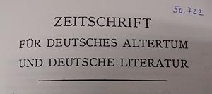 Seller image for Das Schenken in unserem Altertum, in: ZEITSCHRIFT FR DEUTSCHES ALTERTUM UND DEUTSCHE LITERATUR, Bd. 109 (1980). for sale by Antiquariat Bookfarm