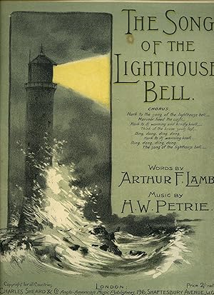 Seller image for The Song of the Lighthouse Bell [Vintage Piano Sheet Music] in E flat for sale by Little Stour Books PBFA Member