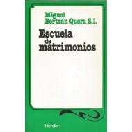 Bild des Verkufers fr ESCUELA DE MATRIMONIOS zum Verkauf von Librovicios