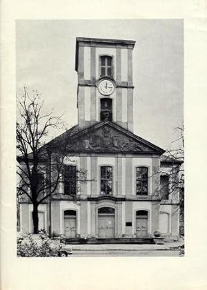 Gedenkschrift der Burgkirche in Friedberg.