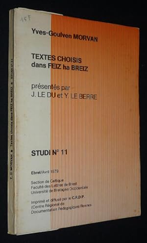 Image du vendeur pour Textes choisis dans Feiz ha Breiz - Studi N11, Ebrel/Avril 1979 mis en vente par Abraxas-libris
