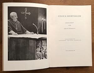 Bild des Verkufers fr Celica Ihervsalem. Festschrift fr Erich Stephany. zum Verkauf von Antiquariat Lohmann