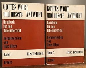 Seller image for Gottes Wort und unsere Antwort. Handbuch fr den Bibelunterricht. for sale by Antiquariat Lohmann