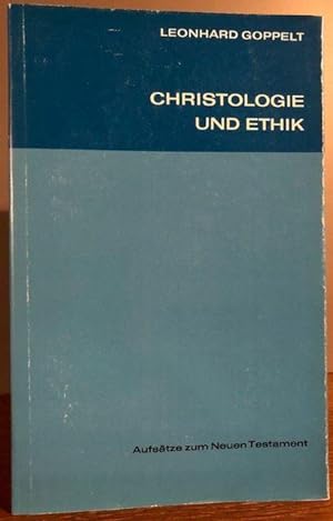 Bild des Verkufers fr Christologie und Ethik. Aufstze zum Neuen Testament. zum Verkauf von Antiquariat Lohmann