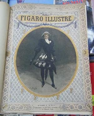 REVISTA ILUSTRADA FIGARO ILLUSTRE. 1890-91. 14 REVISTAS NO CONSECUTIVAS