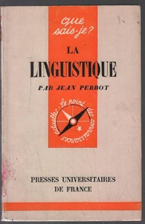 Seller image for La linguistique / que sais je ? for sale by Des livres et nous