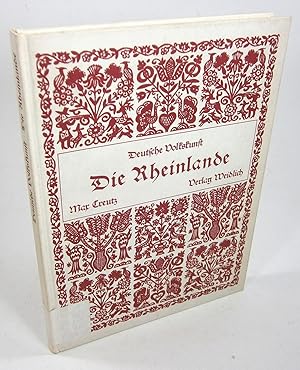 Imagen del vendedor de Die Rheinlande. Text & Bildersammlung. (Deutsche Volkskunde). Unvernderter Nachdruck der Ausgabe von 1924. a la venta por Brbel Hoffmann