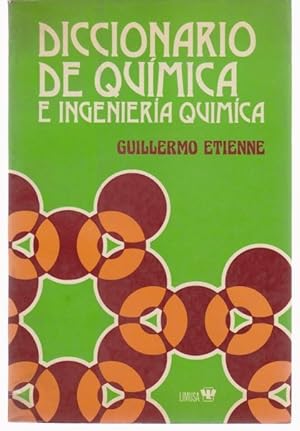 Immagine del venditore per DICCIONARIO DE QUIMICA E INGENIERIA QUIMICA venduto da LIBRERIA TORMOS