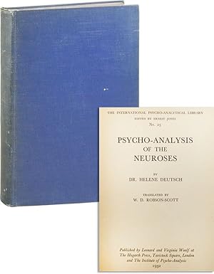 Immagine del venditore per Psycho-Analysis of the Neuroses venduto da Lorne Bair Rare Books, ABAA