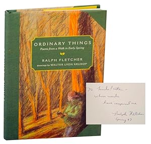 Immagine del venditore per Ordinary Things: Poems from a Walk in Early Spring (Signed First Edition) venduto da Jeff Hirsch Books, ABAA