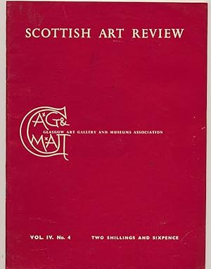 Seller image for The Scottish Art Review. 1953 Volume IV. No. 4 for sale by Barter Books Ltd