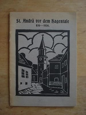 Seller image for St. Andr vor dem Hagentale 836 - 1936 for sale by Antiquariat Birgit Gerl
