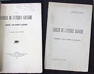 Du Cancer de L'Uterus Gravide Conduite a tenir pendant la grossesse