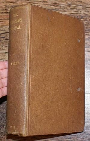 Seller image for The Antiquaries Journal, Being the Journal of The Society of Antiquaries of London, Volume XI 1931, Numbers 1, 2, 3 and 4. January, April, July and October 1931 for sale by Bailgate Books Ltd