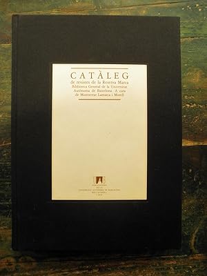 Catàleg de revistes de la Reserva Marca. Biblioteca General de la Universitat Autònoma de Barcelona.