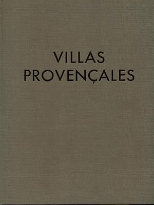 Bild des Verkufers fr Villas Provencales zum Verkauf von Librodifaccia