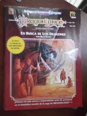 Immagine del venditore per En Busca De Los Dragones Dragon Lance Advenced Dungeons & Dragons Aventura Oficial Del Juego venduto da Libreria Babel