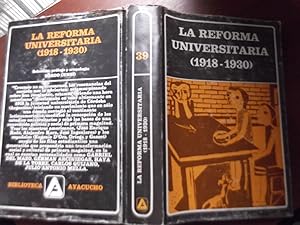 Seller image for La Reforma Universitaria (1918-1930) for sale by Libreria Babel
