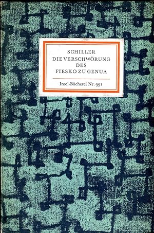 Seller image for Die Verschwrung des Fiesko zu Genua - Eun republikanisches Trauerspiel for sale by Versandantiquariat Brigitte Schulz