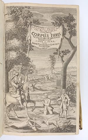 Seller image for Corpus juris venatorio-forestalis, tripartitum. for sale by Antiquariat INLIBRIS Gilhofer Nfg. GmbH