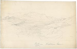 Bild des Verkufers fr Kalterer See in Sdtirol, um 1841. zum Verkauf von Galerie Joseph Fach GmbH