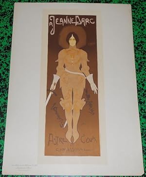 Affiche Feure Jeanne d Arc Les Maîtres de l Affiche