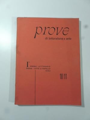 Prove di letteratura e arte, n. 10-11, 1961-62