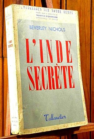 Immagine del venditore per INDE SECRETE venduto da Livres 113