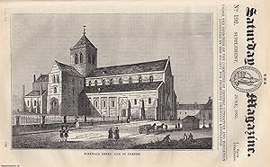 Seller image for Kirkwall Abbey; Sketches of the Highland and Islands of Scotland. Lewis. Issue No. 192. June, 1835. A complete original weekly issue of the Saturday Magazine, 1835. for sale by Cosmo Books
