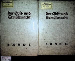 Seller image for Der Obst- und Gemsemarkt. 2 Bnde Band 1: Das deutsche Marktangebot Band 2: Die deutschen Anbaugebiete for sale by ANTIQUARIAT.WIEN Fine Books & Prints