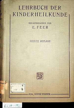 Lehrbuch der Kinderheilkunde