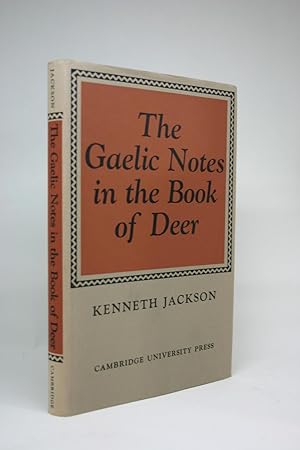 Bild des Verkufers fr The Gaelic Notes in the Book of Deer: The Osborn Bergin Memorial Lecture 1970 zum Verkauf von Minotavros Books,    ABAC    ILAB